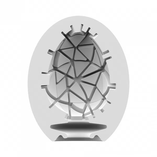 Masturbator Egg Single - Orange - Satisfyer For Him Satisfyer