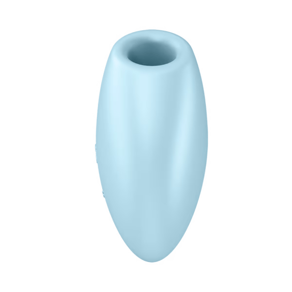 Satisfyer Cutie Heart Beginner Air Pulsation Clitoral Vibrator - Blue Vibrators Satisfyer