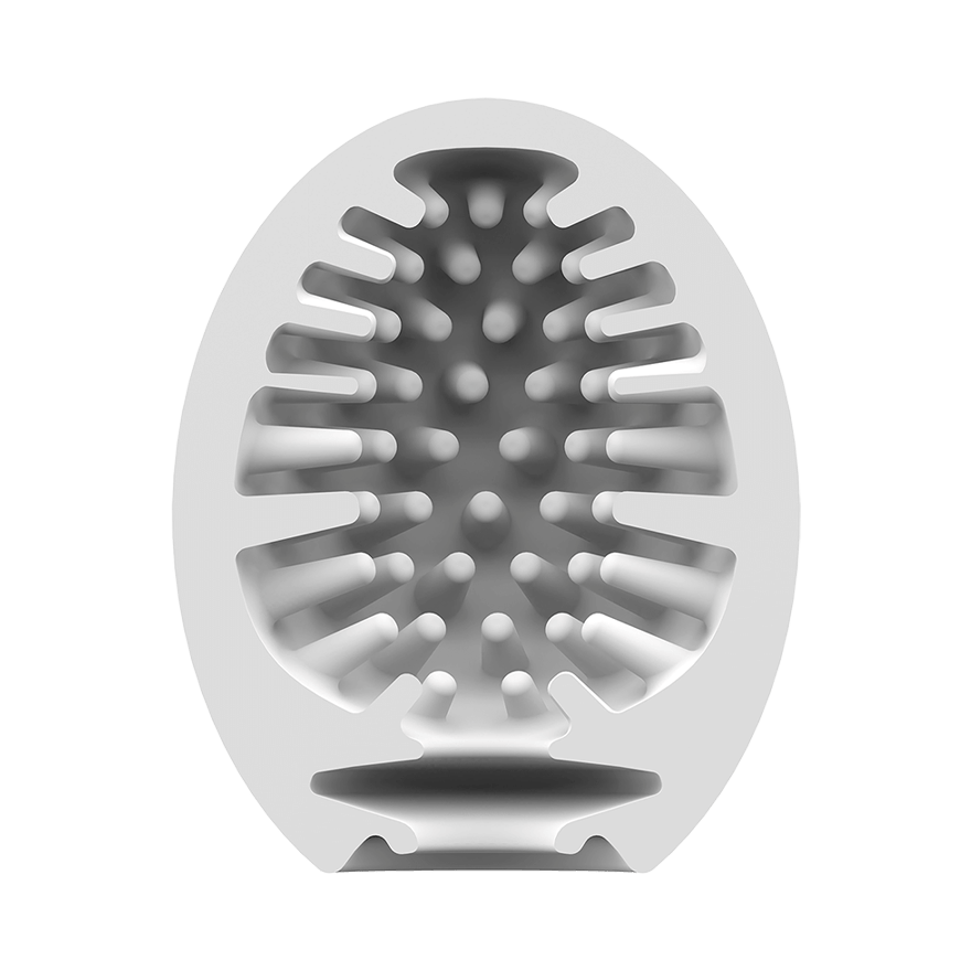 Masturbator Egg - Set of 3 - Dark Green - Satisfyer For Him Satisfyer