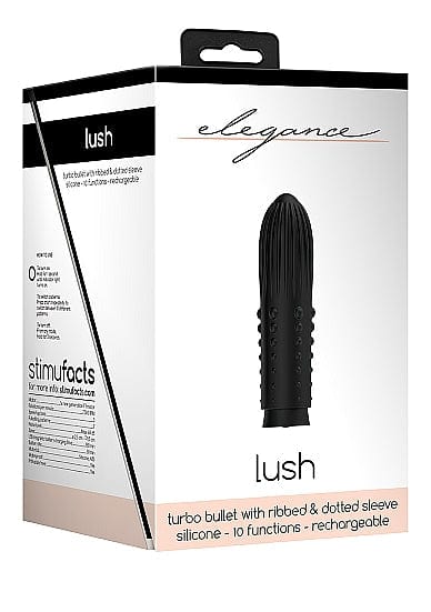 Elegance Lush -Turbo Rechargeable- Bullet Vibrator Vibrators Shots Toys