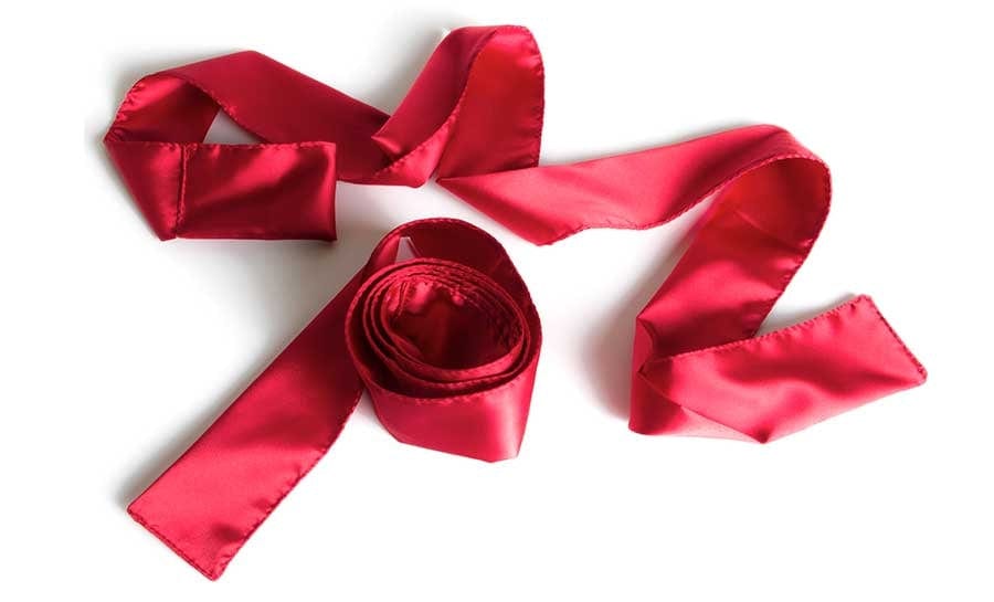 Silky Tie-ups - Red Satin - Liberator BDSM Liberator