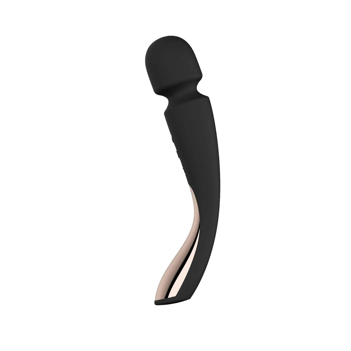 LELO Smart Wand 2 Ultimate Massaging Wand Vibrator - Medium - Black Vibrators Lelo