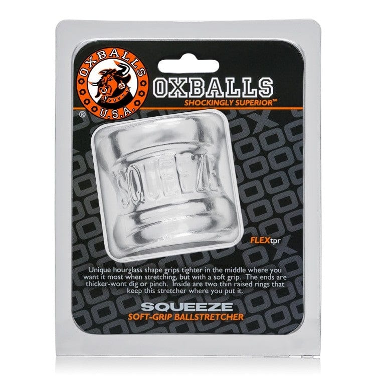 Oxballs SQUEEZE Ballstretcher - Clear For Him OXBALLS