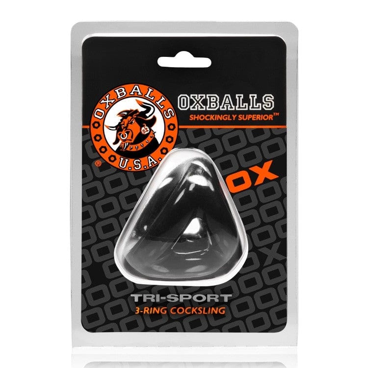 Oxballs Tri-Sport Cock Ring Black For Him OXBALLS