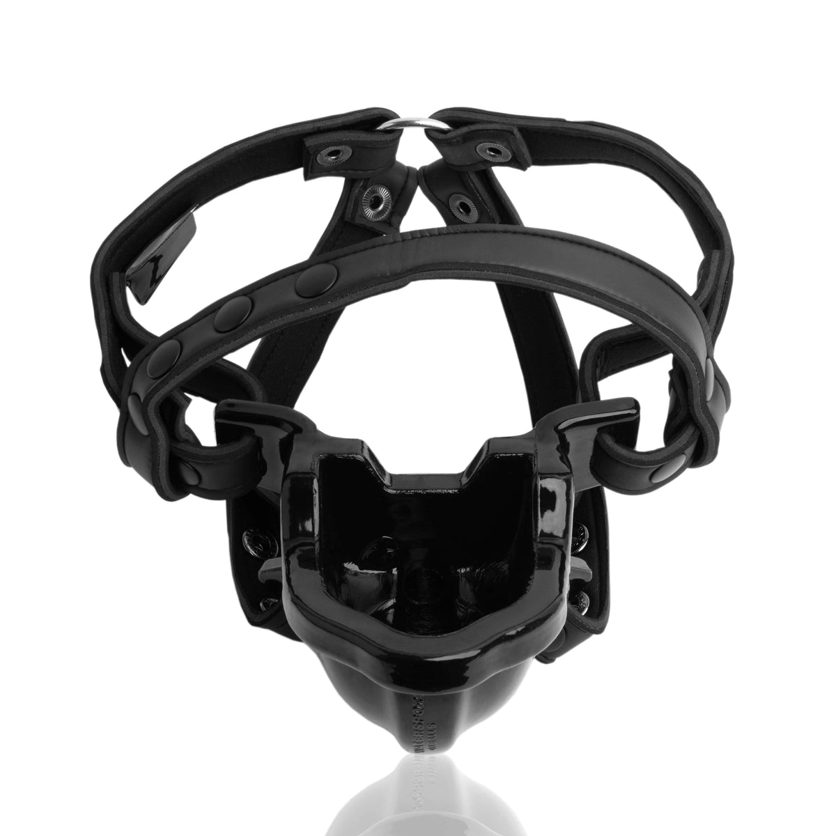 WATERSPORT strap-on gag BLACK BDSM OXBALLS