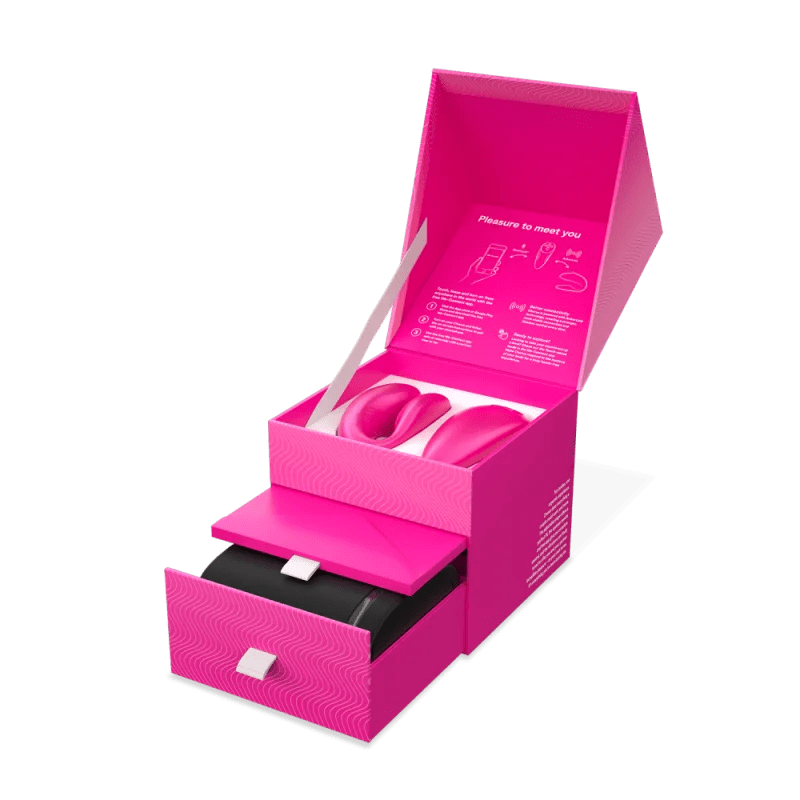 WE-VIBE CHORUS REMOTE & APP CONTROLLED COUPLES' VIBRATOR - Pink Vibrators We-Vibe