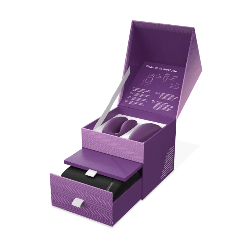 WE-VIBE CHORUS REMOTE & APP CONTROLLED COUPLES' VIBRATOR - PURPLE Vibrators We-Vibe
