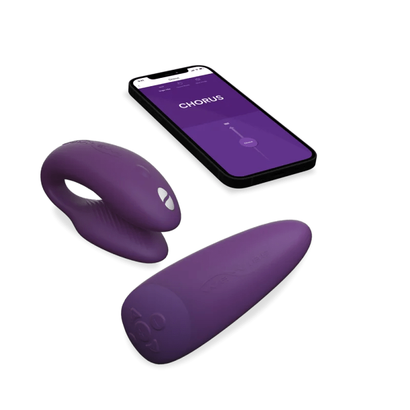 WE-VIBE CHORUS REMOTE & APP CONTROLLED COUPLES' VIBRATOR - PURPLE Vibrators We-Vibe