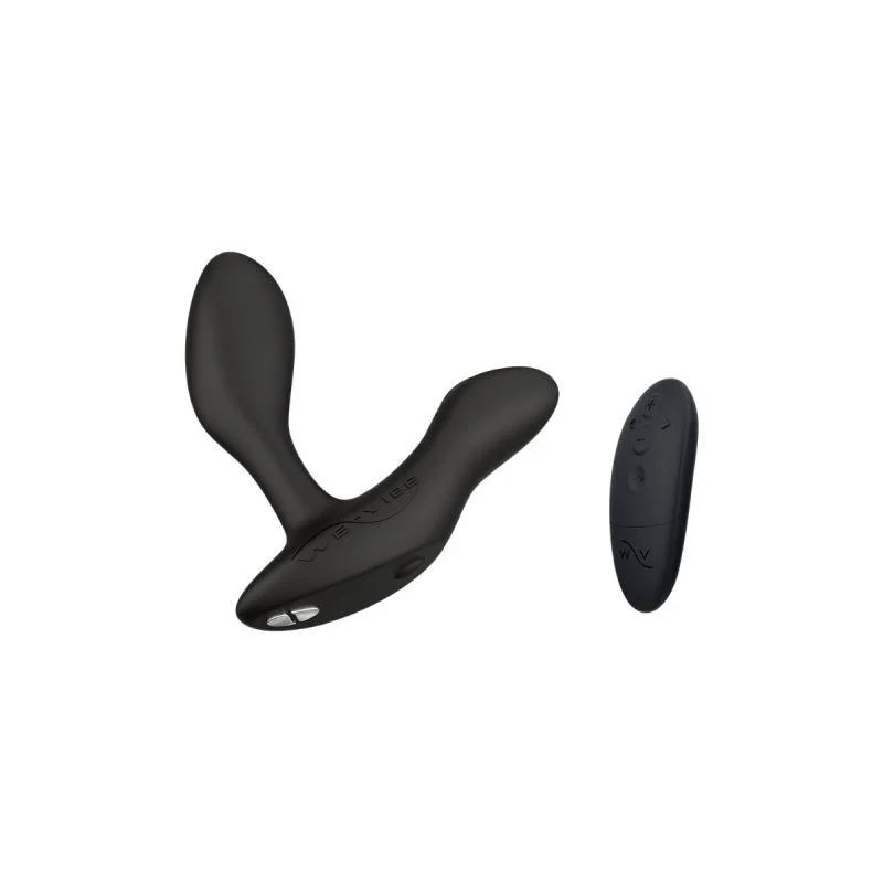 WE-VIBE VECTOR+ APP CONTROLLED ADJUSTABLE PROSTATE MASSAGER - BLACK Anal Toys We-Vibe