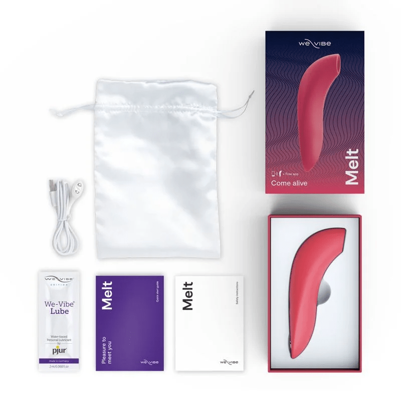 WE-VIBE MELT-  RECHARGEABLE PLEASURE AIR CLITORAL STIMULATOR Vibrators We-Vibe