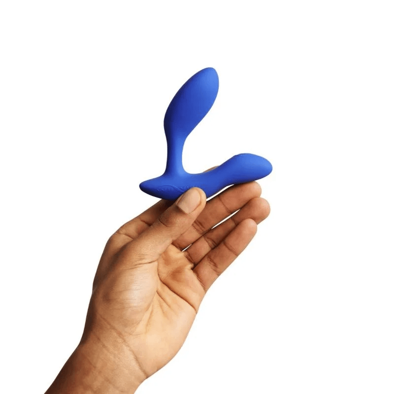 WE-VIBE VECTOR+ APP CONTROLLED ADJUSTABLE PROSTATE MASSAGER - BLUE Anal Toys We-Vibe
