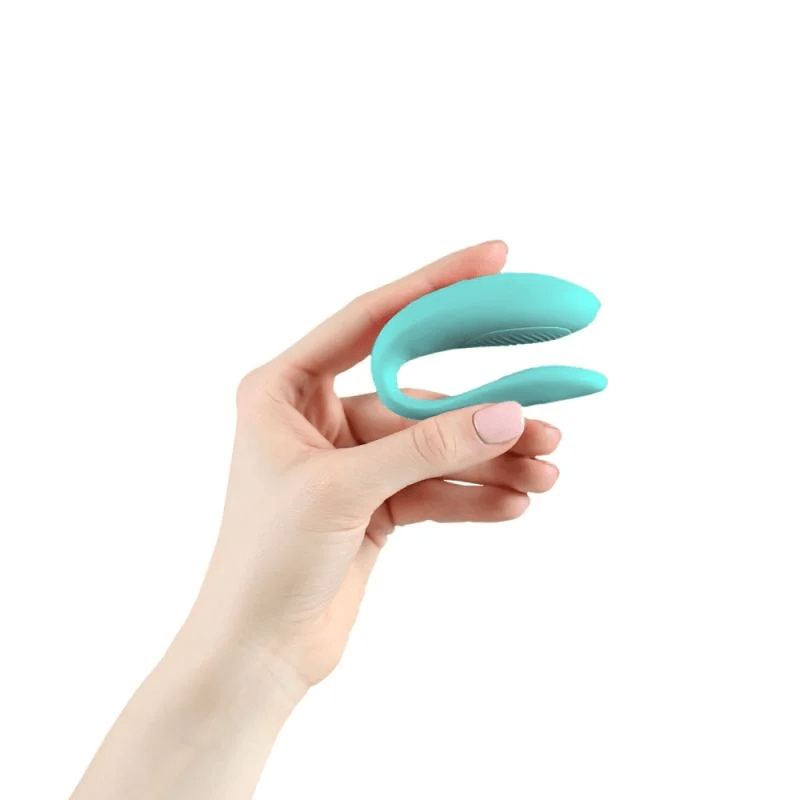 WE-VIBE SYNC LITE APP CONTROLLED WEARABLE COUPLES VIBRATOR - AQUA Vibrators We-Vibe