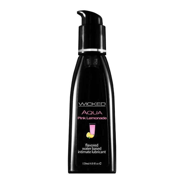 Aqua Pink Lemonade - Flavoured Lube - 4 oz - Wicked Other Wicked