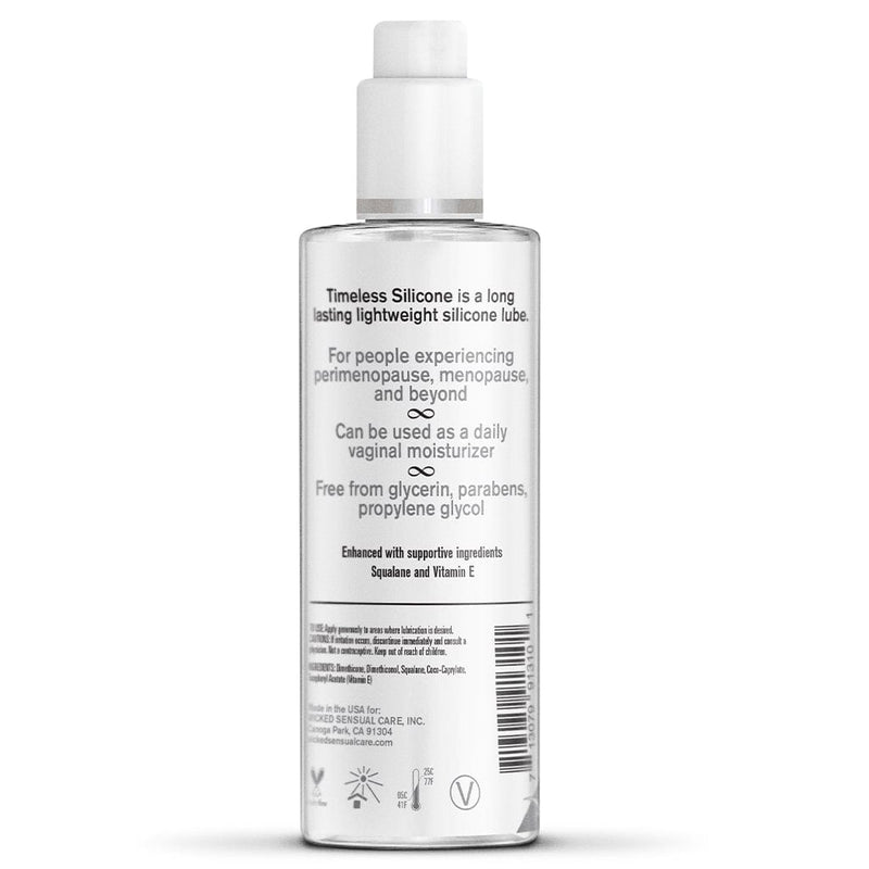Simply Timeless Silicone Lube - 4 oz Lubes Wicked