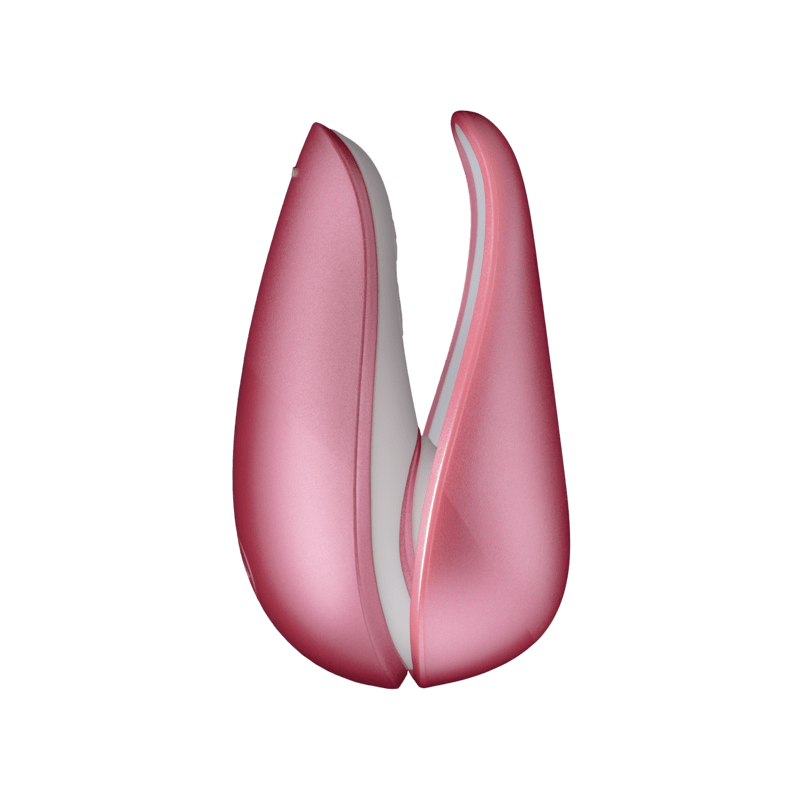 WOMANIZER LIBERTY PLEASURE AIR TRAVEL SIZED CLITORAL STIMULATOR - PINK ROSE Vibrators Womanizer
