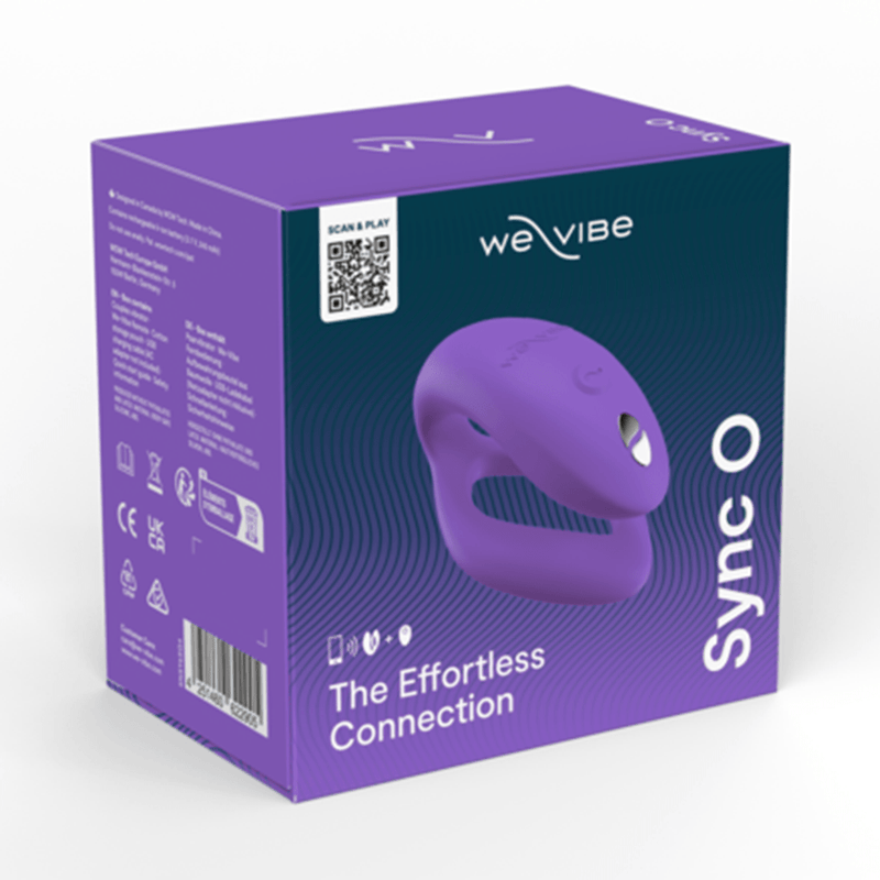 WE-VIBE SYNC O HANDS-FREE WEARABLE COUPLES VIBRATOR - Purple Vibrators We-Vibe