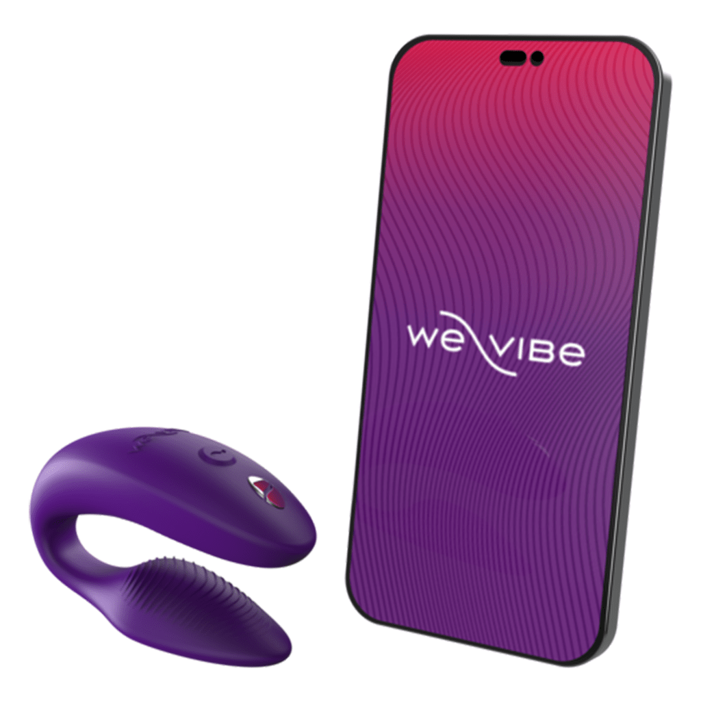 WE-VIBE SYNC REMOTE AND APP CONTROLLED WEARABLE COUPLES VIBRATOR - PURPLE Vibrators We-Vibe