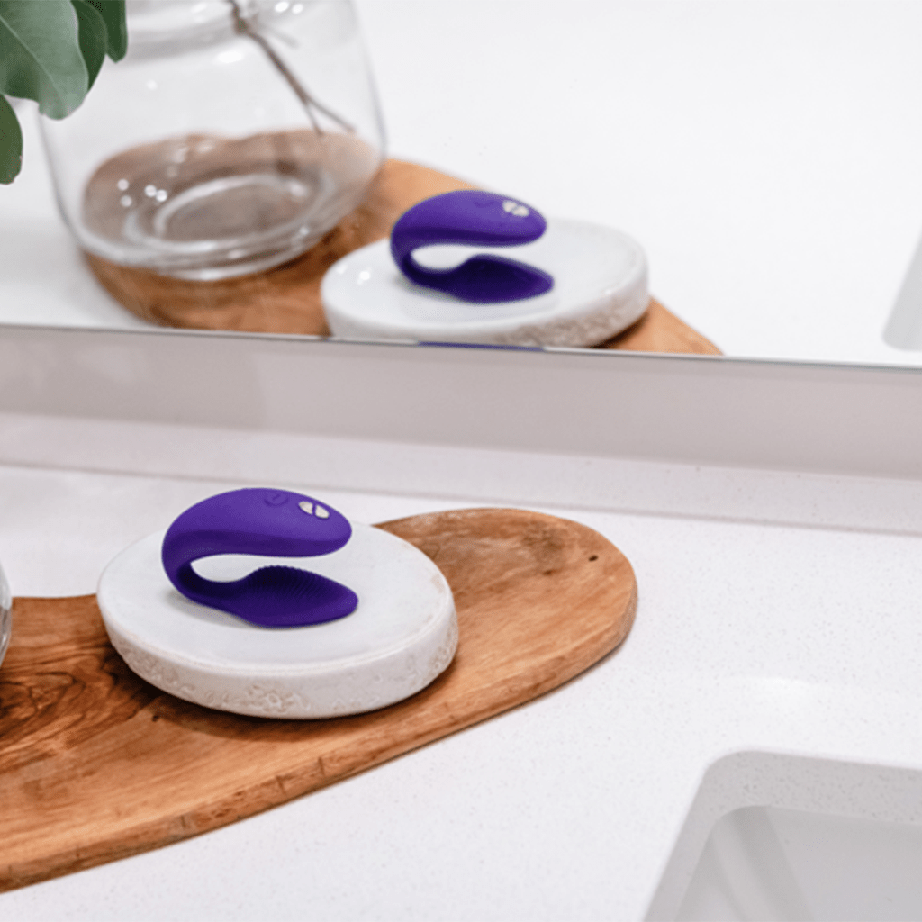 WE-VIBE SYNC REMOTE AND APP CONTROLLED WEARABLE COUPLES VIBRATOR - PURPLE Vibrators We-Vibe