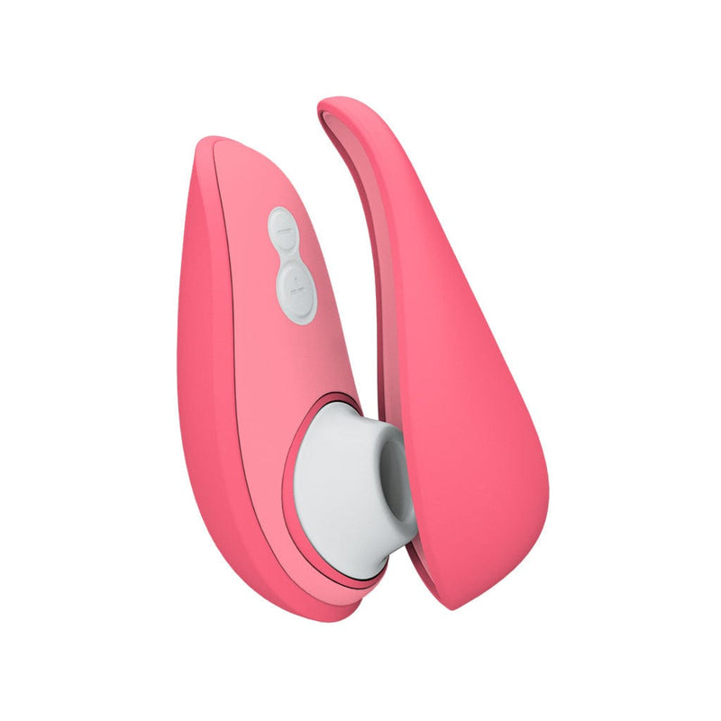 WOMANIZER LIBERTY 2 PLEASURE AIR TRAVEL SIZED CLITORAL STIMULATOR - ROSE Vibrators Womanizer