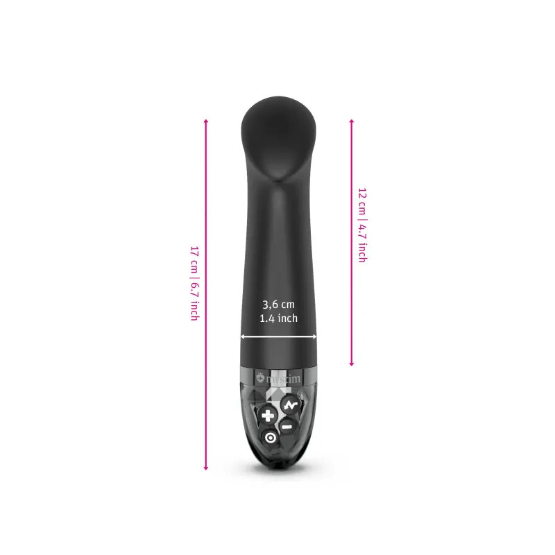 Mystim Right on Ron eStimVibrator, Black Other Mystim