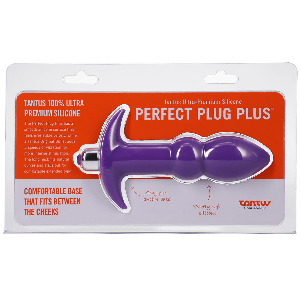 Perfect Plug Plus Vibe - Anal Plug - Tantus Anal Toys Tantus   