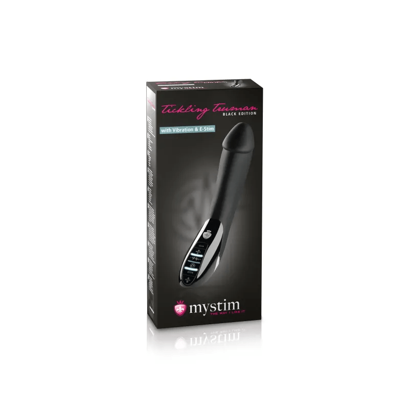 Mystim Tickling Truman eStim Vibrator, Black Edition Other Mystim