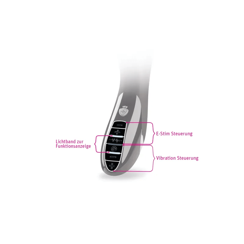 Mystim Tickling Truman eStim Vibrator, Black Edition Other Mystim