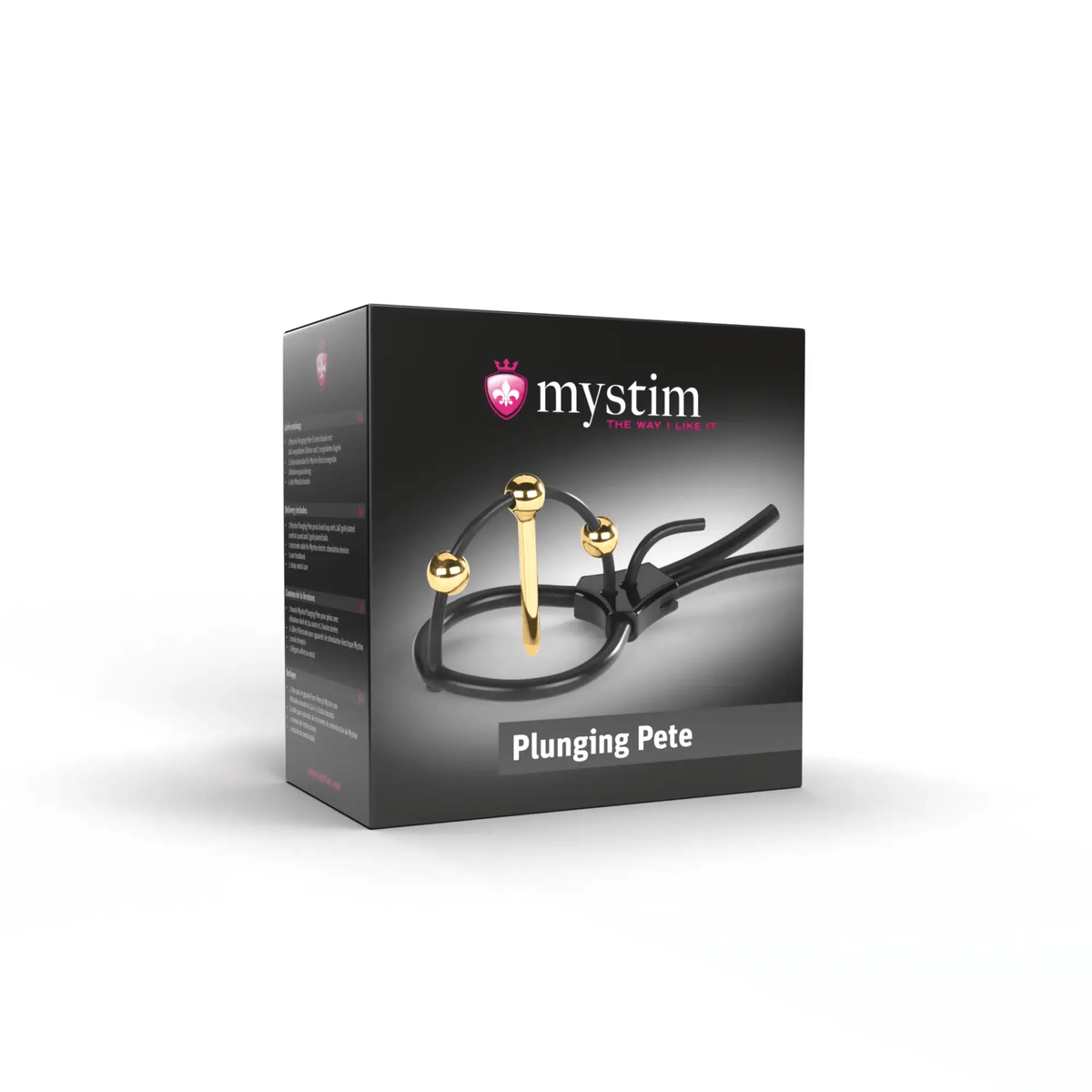 Mystim Plunging Pete - Corona Strap with Urethral Sound Other Mystim