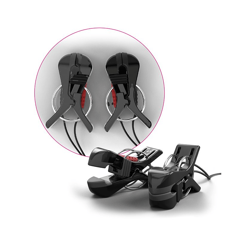 Mystim Barry Bite - biploar e-stim clamps Other Mystim