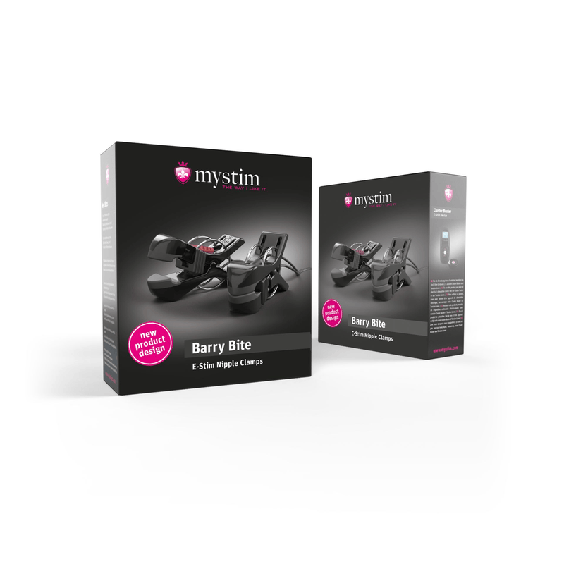 Mystim Barry Bite - biploar e-stim clamps Other Mystim