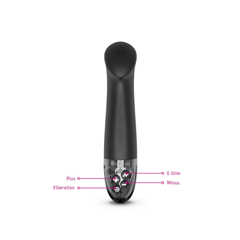 Mystim Right on Ron eStimVibrator, Black Other Mystim