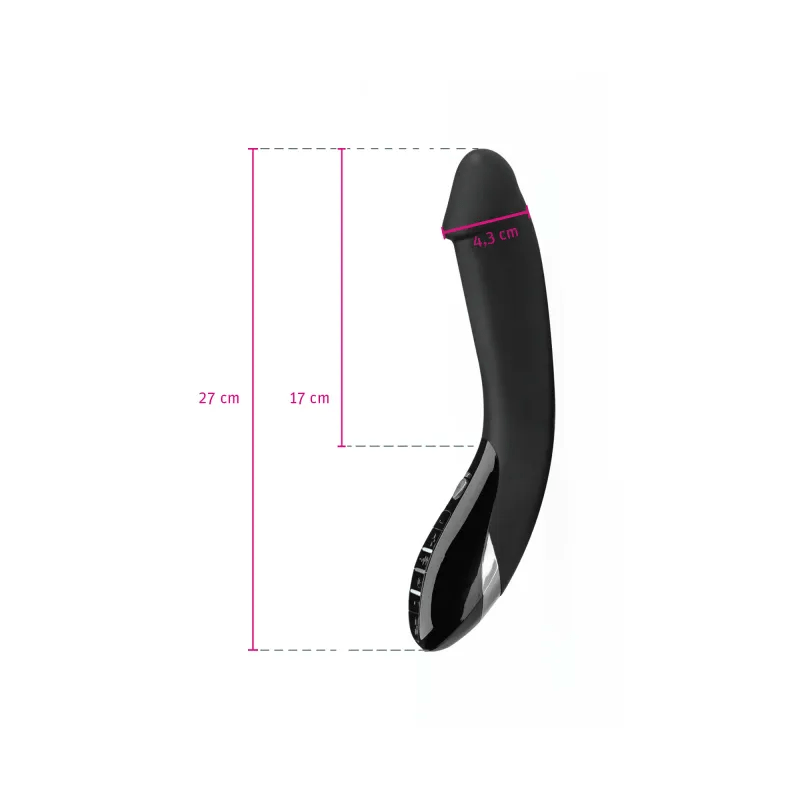 Mystim Tickling Truman eStim Vibrator, Black Edition Other Mystim