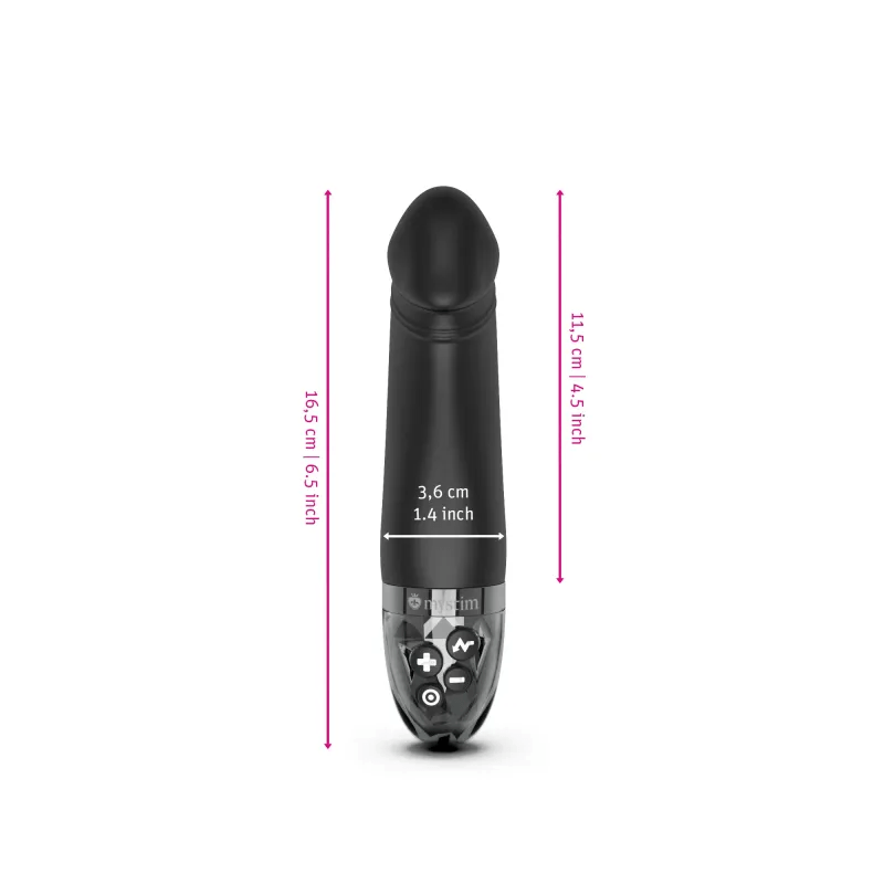 Mystim Real Deal Neal eStimVibrator, Black Other Mystim