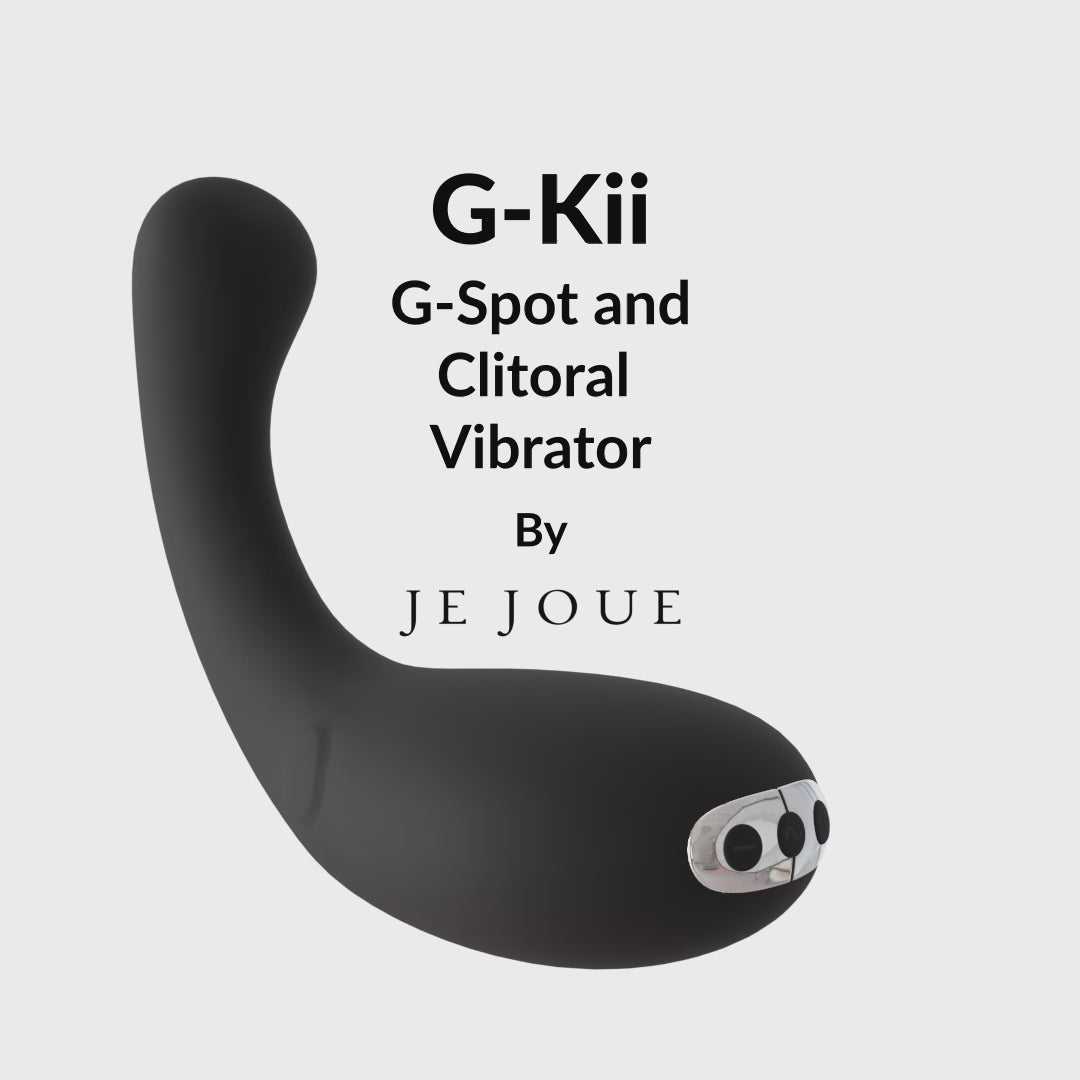 Je Joue - G-Kii G-Spot Clitoral Vibrator - Black Other Je Joue