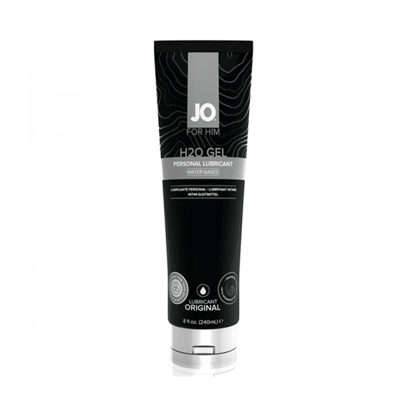Jo For Him H2O Gel Original Water-Based Personal Lubricant Lube 8 fl. oz. / 240 ml Other JO Lubricants   