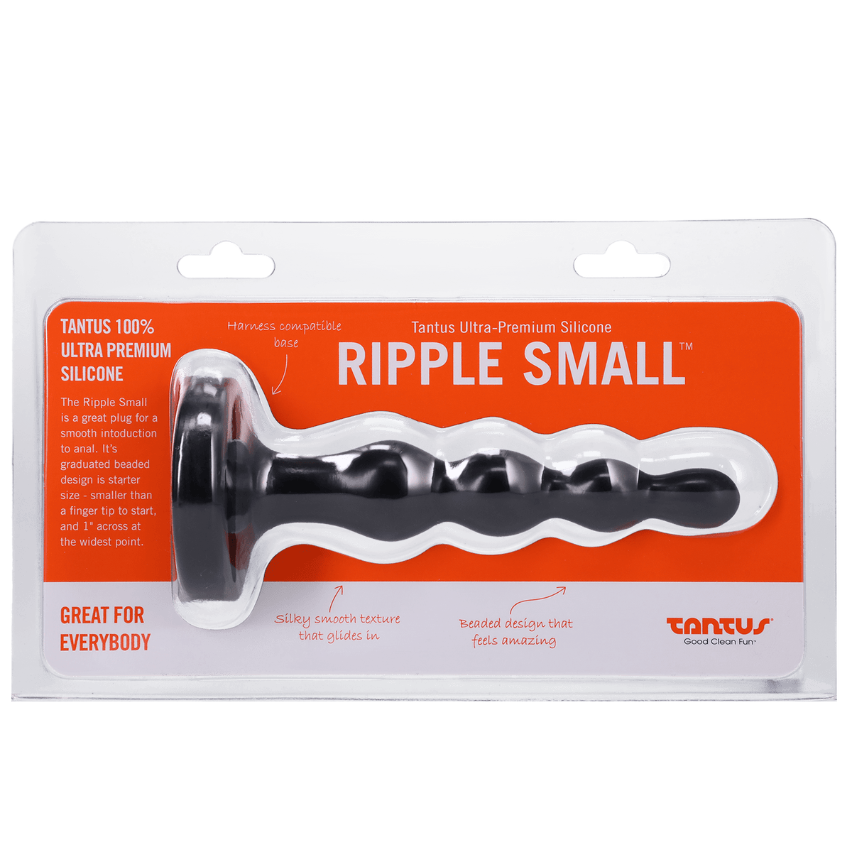 Tantus - Silicone Ripple Small Butt Plug Anals Toys Tantus   