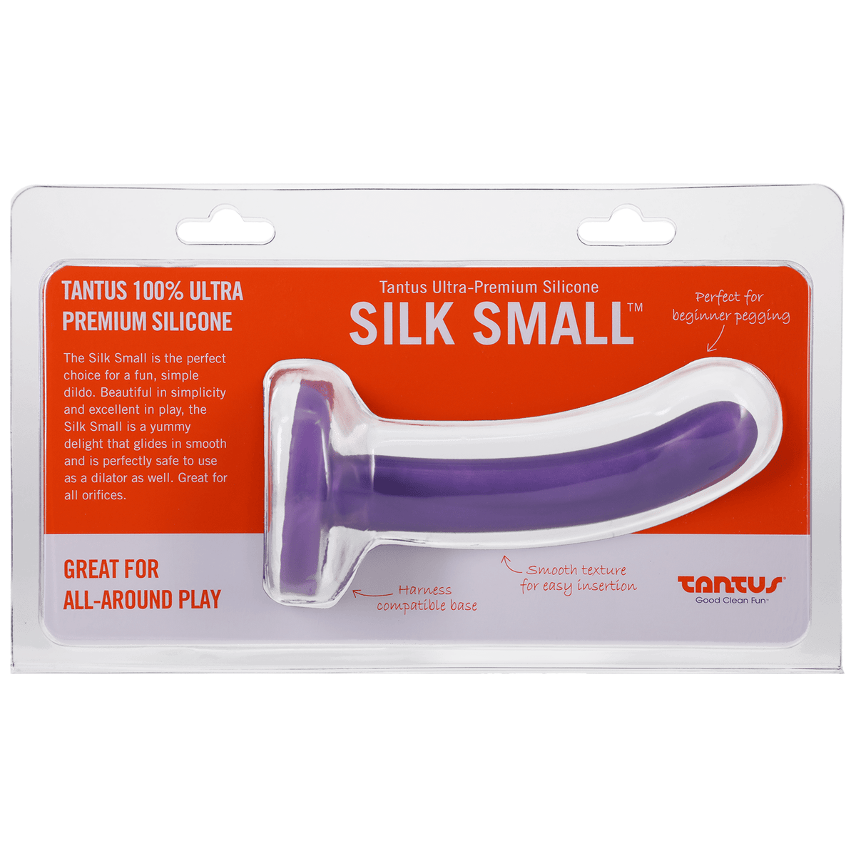 Silk Small Lavender Firm - Dildo - Tantus Anals Toys Tantus   