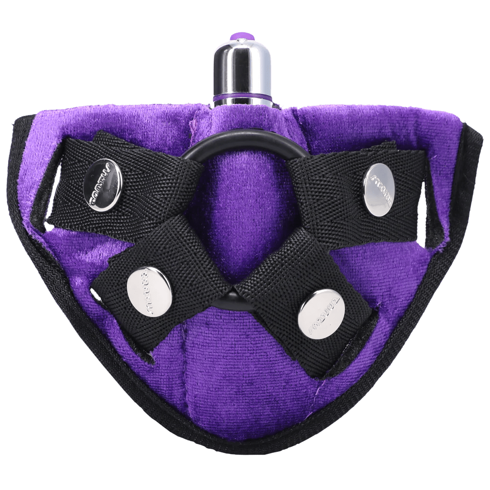 Tantus Velvet Vibrating Harness Lilac Anals Toys Tantus   