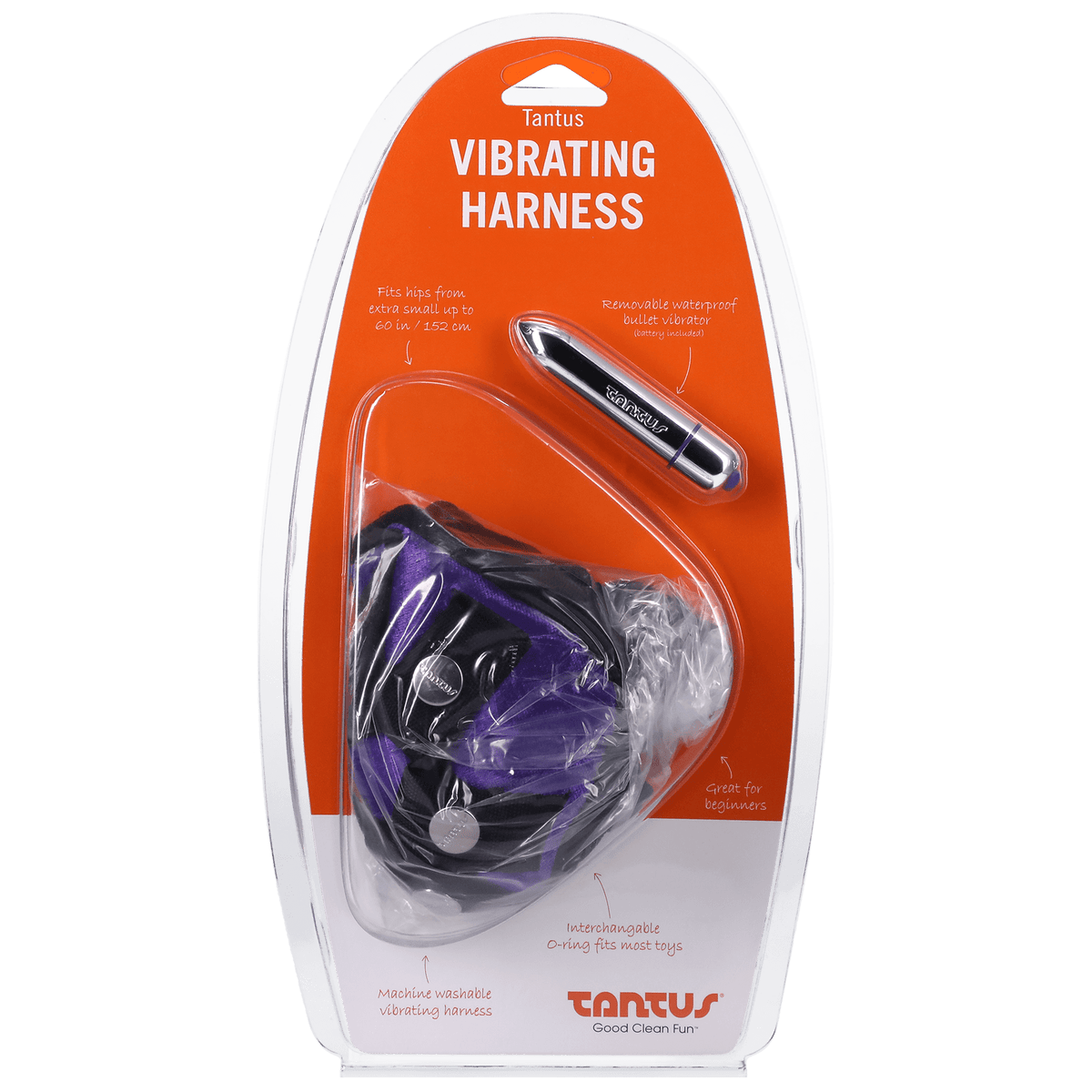 Tantus Velvet Vibrating Harness Lilac Anals Toys Tantus   