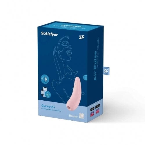 Curvy 2+ Stimulator + Vibrator - Satisfyer Vibrators Satisfyer   