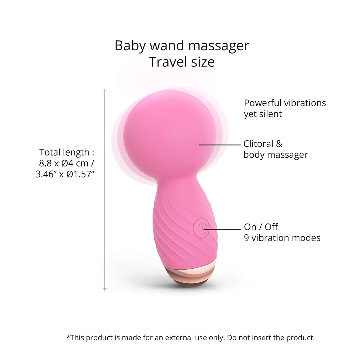 ITSY BITSY - PINK PASSION - Love to Love Vibrators LOVE TO LOVE   