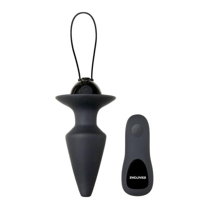Butt Plug Vibrator With Remote Control - Evolved Anal Toys Evolved   