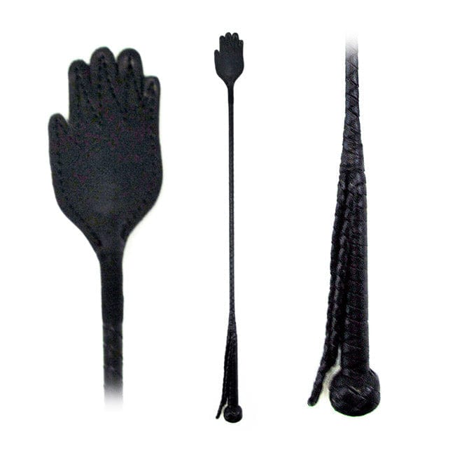Fetissimo Riding Crop Hand Slap Leather 26in Other Fetissimo   
