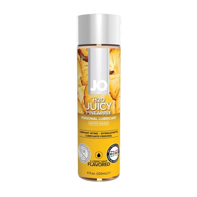 JO H2O Flavoured Lubricant Pineapple 4oz Lubes JO Lubricants 4oz  