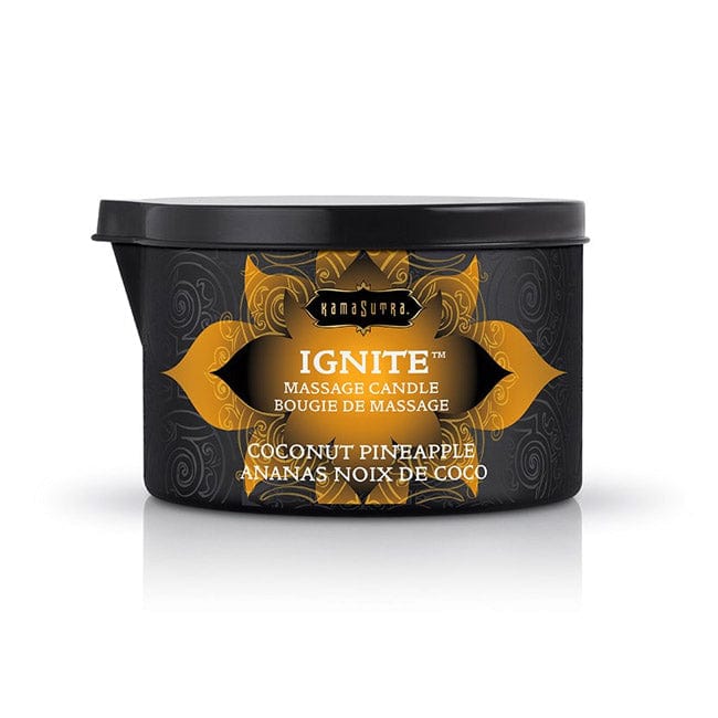 Ignite Massage Oil Candle Coconut Pineapple Lubes Kama Sutra   