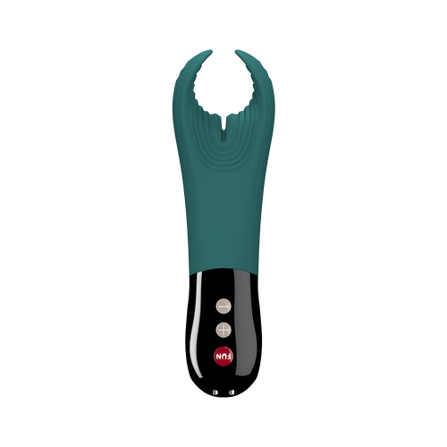 MANTA VIBRATING PENIS STROKER - Fun Factory For Him Fun Factory Deep Sea Blue  