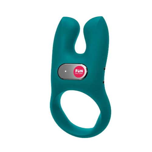 NŌS Vibrating Cock Ring - Fun Factory For Him Fun Factory Deep Sea Blue  