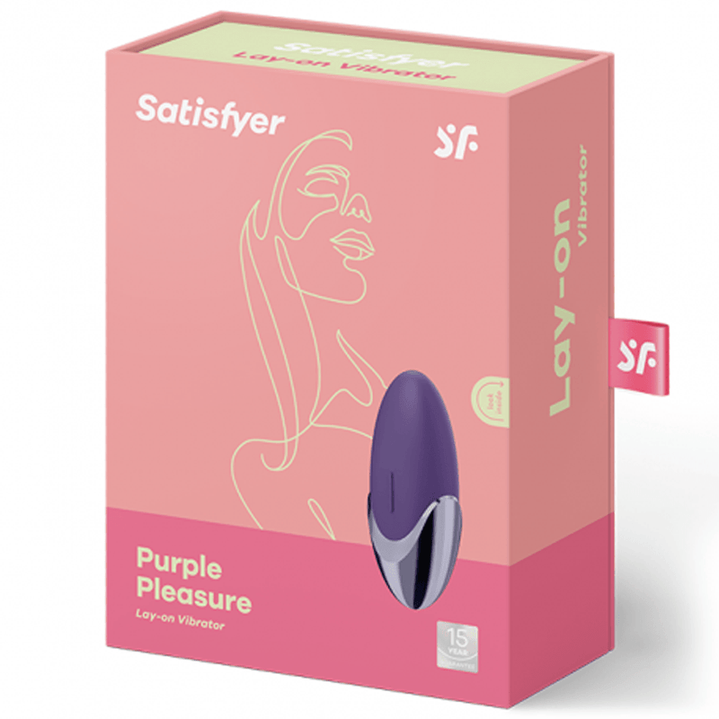 Purple Pleasure - Lay-On Vibrator - Satisfyer Other Satisfyer   