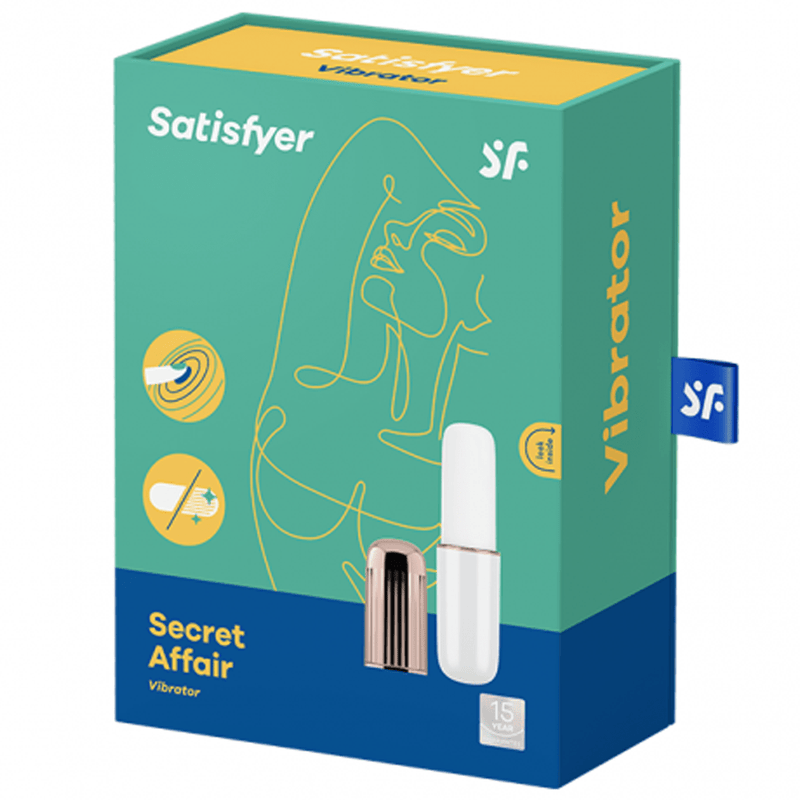 Satisfyer Secret Affair - White/Bronze - Clitoral Vibrator Other Satisfyer   
