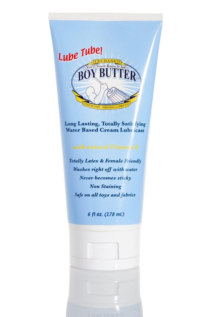 Lube Tube - Boy Butter H2O Formula 6 oz Lubes Boy Butter   